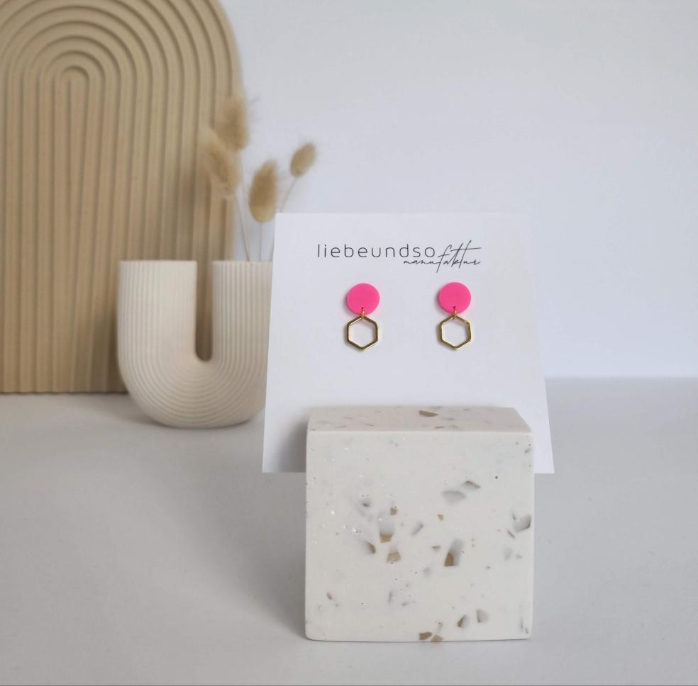 Neon Edition - Mini edge Ohrringe