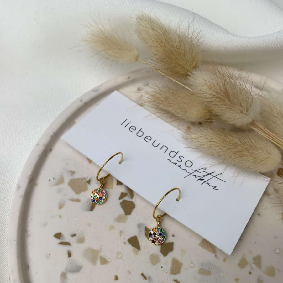 colourful lights Hoops