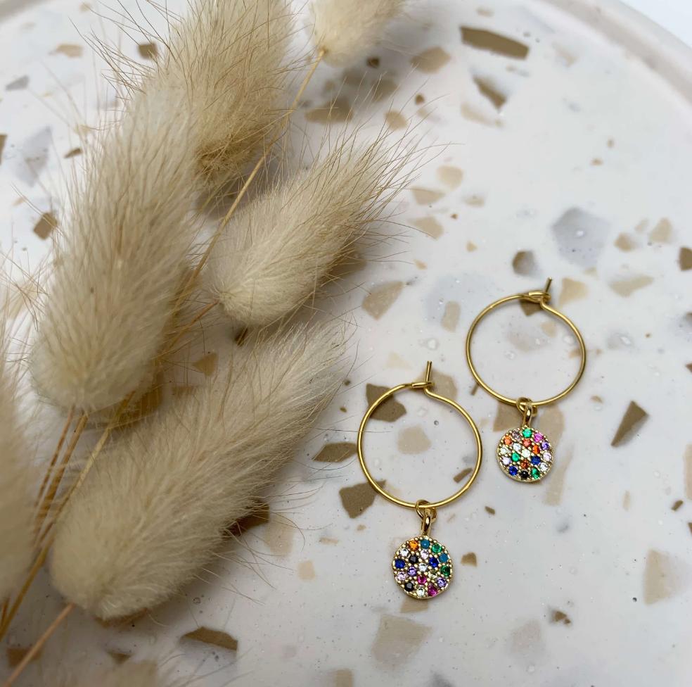 colourful lights Hoops